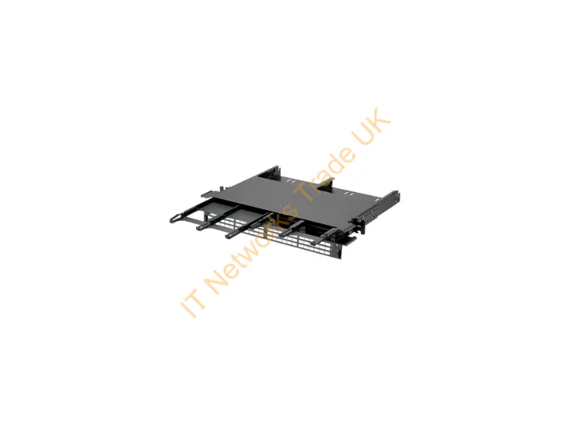 FLEX1U04 - Panduit Flex1U04 Cable Organizer Cable Tray Rack Black 1 Pcs