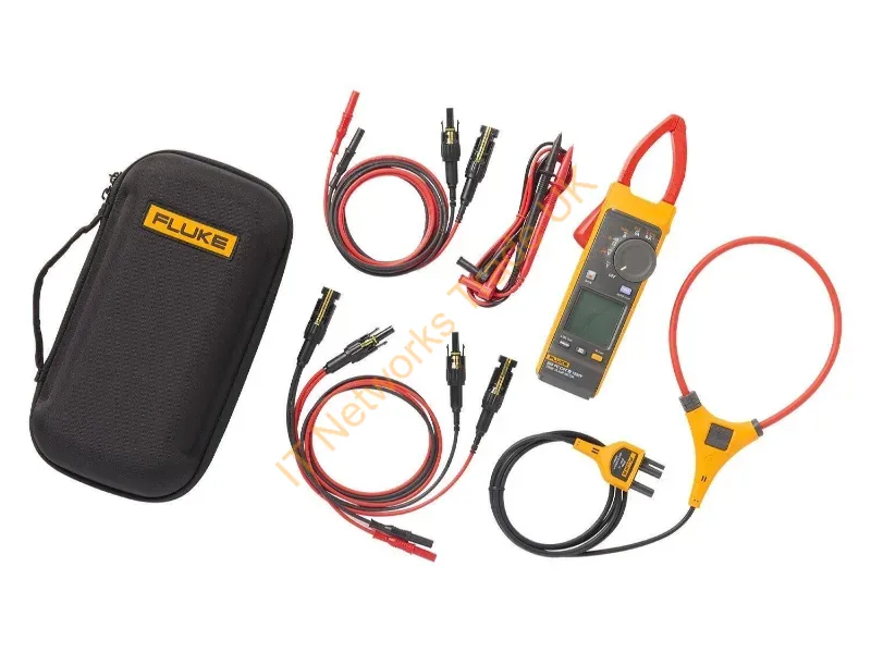 FLK-393FC-PVLEAD - Fluke 393 Fc Clamp Meter And Mc4 Test