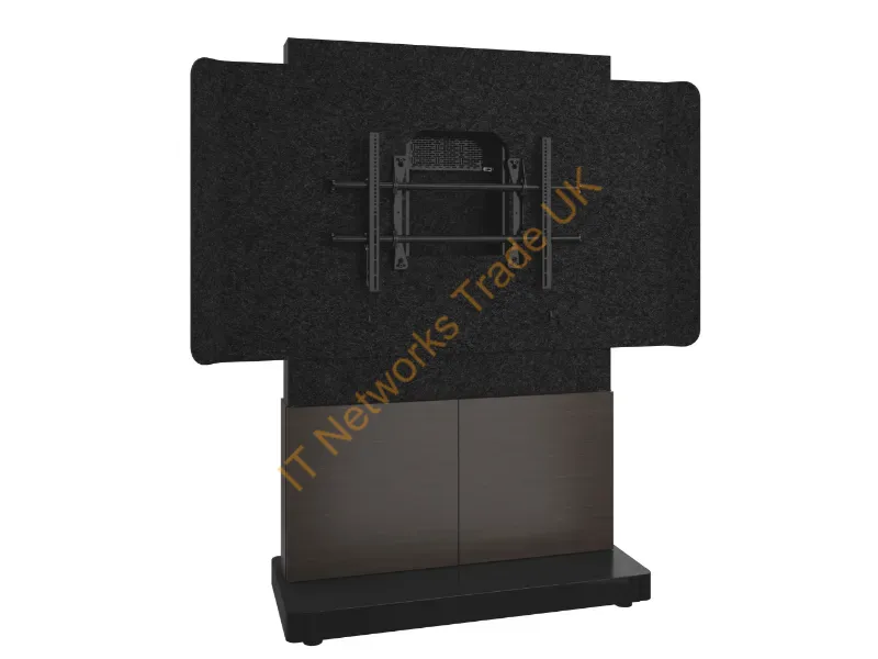 FM-DS-4875FS-CA3B - Middle Atlantic Products Fm-Ds-4875Fs-Ca3B Tv Mount 75" Black, Gray