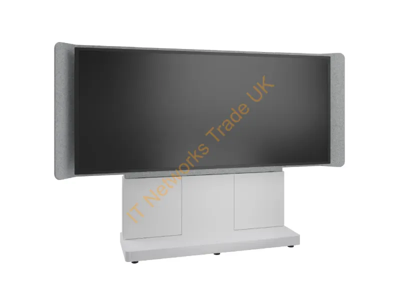 FM-DS-6675FS-LD8W - Middle Atlantic Products Fm-Ds-6675Fs-Ld8W Tv Mount Gray, Silver, White