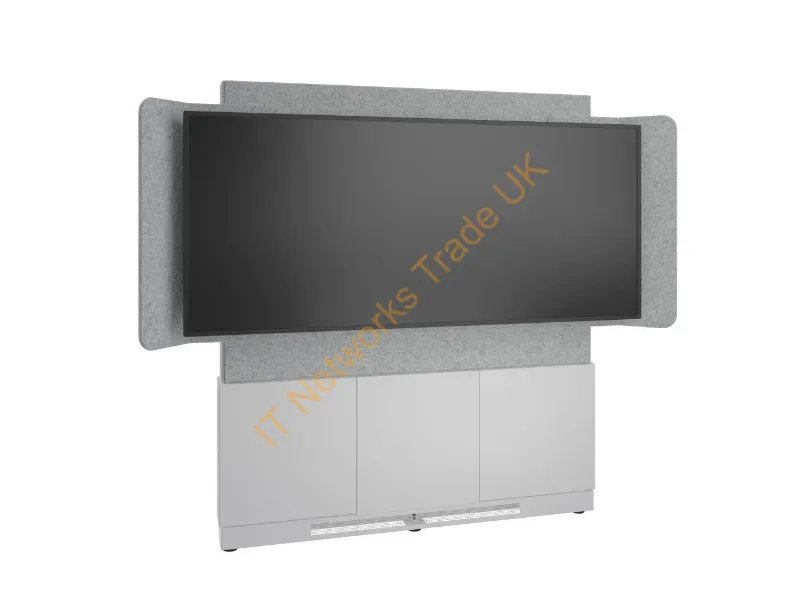 FM-DS-6675FW-KD8W - Middle Atlantic Products Fm-Ds-6675Fw-Kd8W Tv Mount 81" Gray, Silver, White