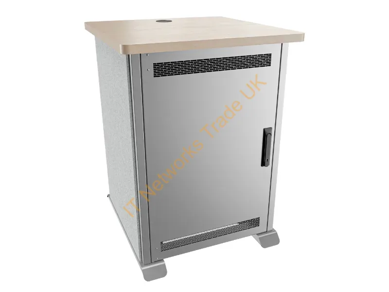 FMR-1627E1MS - Middle Atlantic Products Forum Fmr-1627E1Ms Rack Cabinet 16U Freestanding Rack Silver, Gray