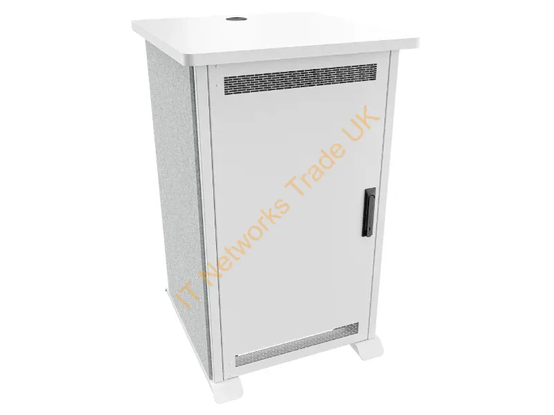 FMR-2027D8WS - Middle Atlantic Products Forum Fmr-2027D8Ws Rack Cabinet 20U Freestanding Rack Silver, Gray