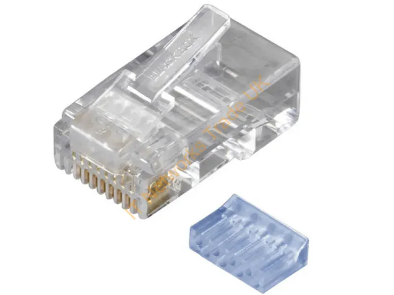 FMTP6-R2-250PAK - Black Box Fmtp6-R2-250Pak Wire Connector Rj-45 Transparent