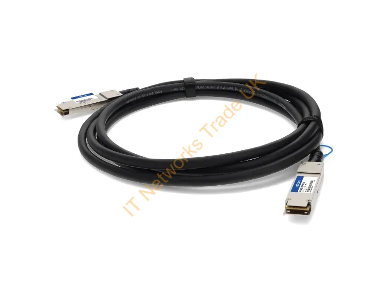 FN-CABLE-QSFP28-2-AO - Addon Networks Fn-Cable-Qsfp28-2-Ao Infiniband/Fibre Optic Cable 78.7" (2 M) Black