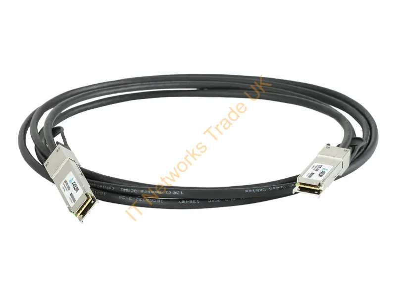 FN-CABLE-QSFP28-5-AX - Axiom Fn-Cable-Qsfp28-5-Ax Infiniband/Fibre Optic Cable 196.9" (5 M) Dac Black