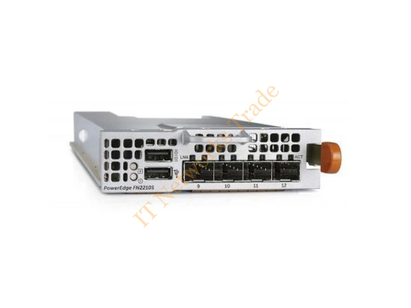 FN410S Dell 4-Port 10Gbe SFP+ IO Aggregator for Poweredge FX2 / FX2S Chassis Server Accessory