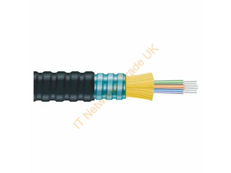 FOBC35-IOAM3-BK-12F-250 - Black Box Fobc35-Ioam3-Bk-12F Infiniband/Fibre Optic Cable 3000" (76.2 M) Ofcp