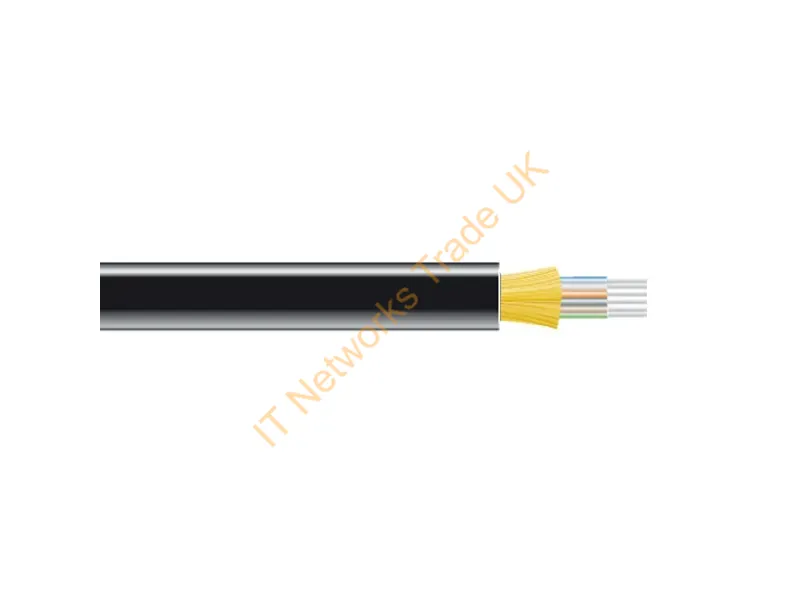 FOBC55-IOSM-BK-12F-1000 - Black Box Fobc55-Iosm-Bk-12F-1000 Infiniband/Fibre Optic Cable Ofnp