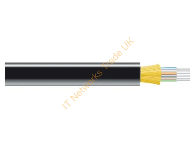 FOBC55-IOSM-BK-12F-5000 - Black Box Fobc55-Iosm-Bk-12F-5000 Infiniband/Fibre Optic Cable 60000" (1524 M) Ofnp