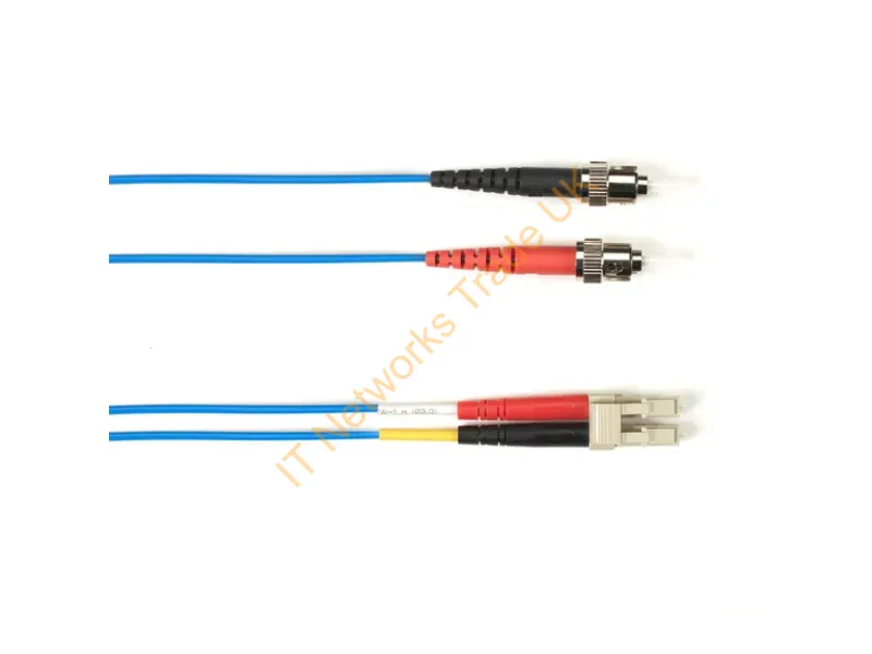FOCMP10-030M-STLC-BL - Black Box Focmp10-030M-Stlc-Bl Infiniband/Fibre Optic Cable 1181.1" (30 M) St Lc Ofnp Blue