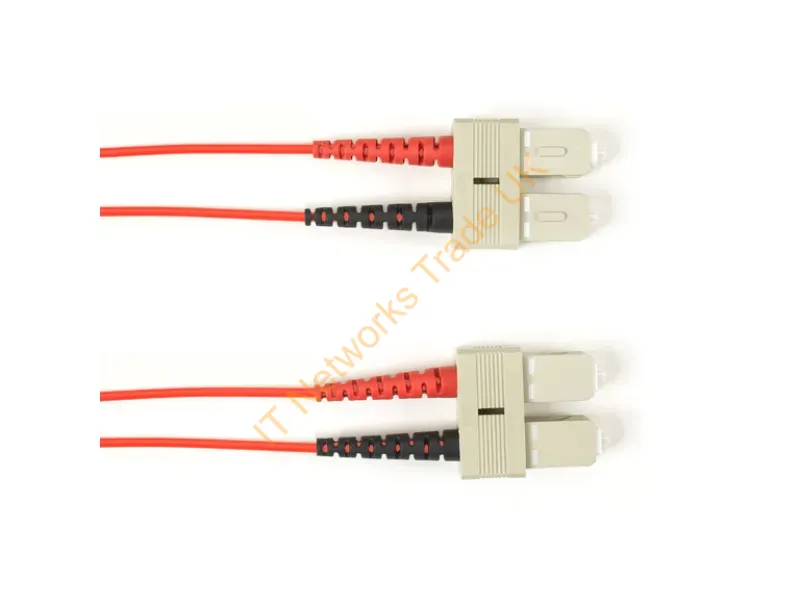 FOCMP10-SCSC-RD-33 - Black Box Focmp10-Scsc-Rd-33 Fiber Optic Cable 393.7" (10 M) Sc Ofnp Om3 Red