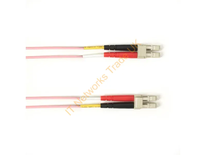 FOCMP50-015M-LCLC-PK - Black Box Focmp50 Infiniband/Fibre Optic Cable 590.6" (15 M) 2X Lc Ofnp Om2 Pink