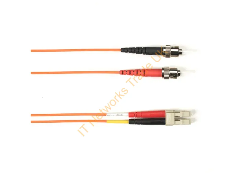 FOCMP50-015M-STLC-OR - Black Box 15M, St/Lc Infiniband/Fibre Optic Cable 590.6" (15 M) Ofnp Orange