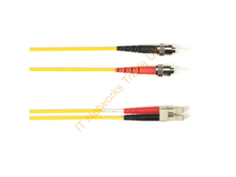 FOCMP62-010M-STLC-YL - Black Box 10M St-Lc Fiber Optic Cable 393.7" (10 M) Om1 Multicolor, Yellow