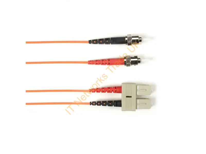 FOCMP62-015M-STSC-OR - Black Box Focmp62-015M-Stsc-Or Infiniband/Fibre Optic Cable 590.6" (15 M) St Sc Cmp Om1 Orange