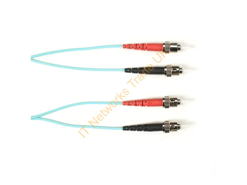 FOCMPM4-008M-STST-AQ - Black Box Focmpm4-008M-Stst-Aq Infiniband/Fibre Optic Cable 315" (8 M) 2X St Ofnp Aqua Color