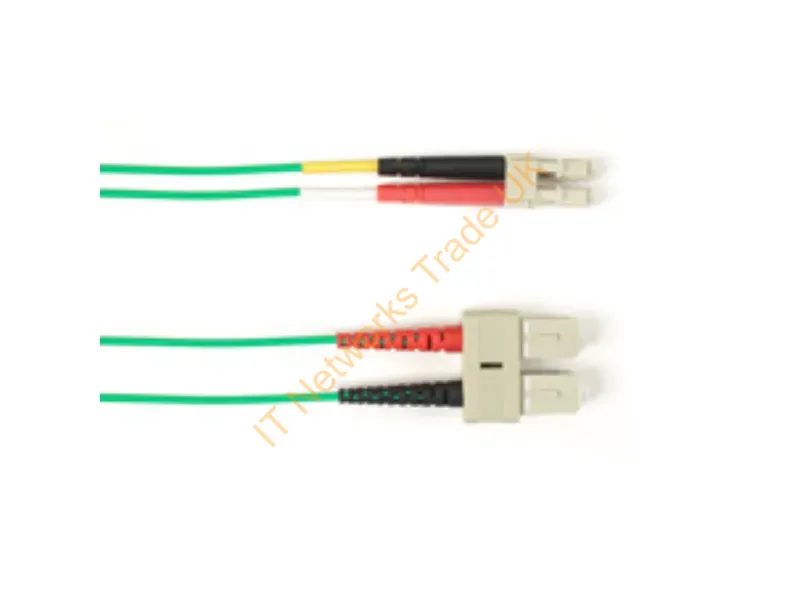 FOCMPSM-010M-SCLC-GN - Black Box Sc-Lc 10.0M Infiniband/Fibre Optic Cable 393.7" (10 M) Green