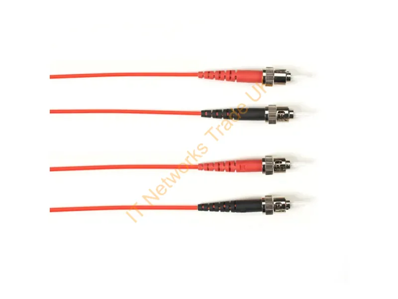 FOCMPSM-STST-RD-27 - Black Box Focmpsm-Stst-Rd-27 Fiber Optic Cable 322.8" (8.2 M) St Ofnp Os2 Red
