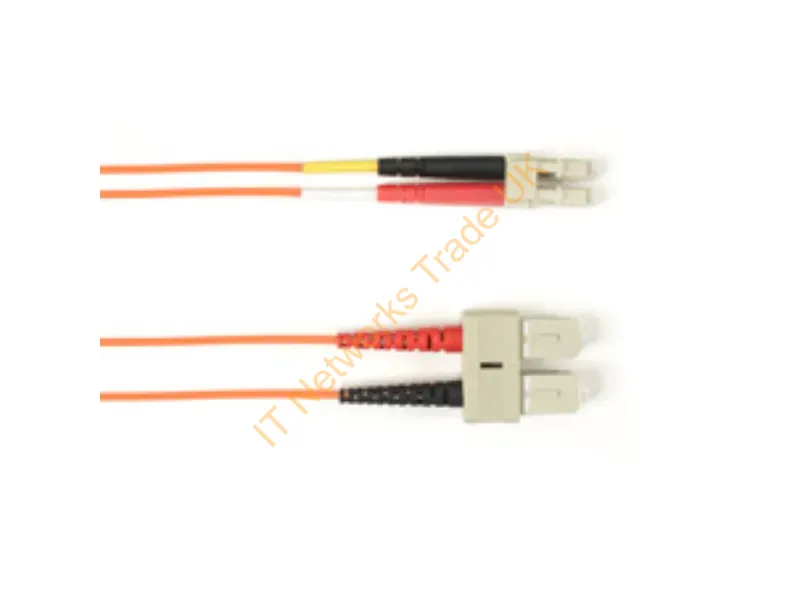 FOCMR62-010M-SCLC-OR - Black Box Focmr62-010M-Sclc-Or Infiniband/Fibre Optic Cable 393.7" (10 M) Sc Lc Orange
