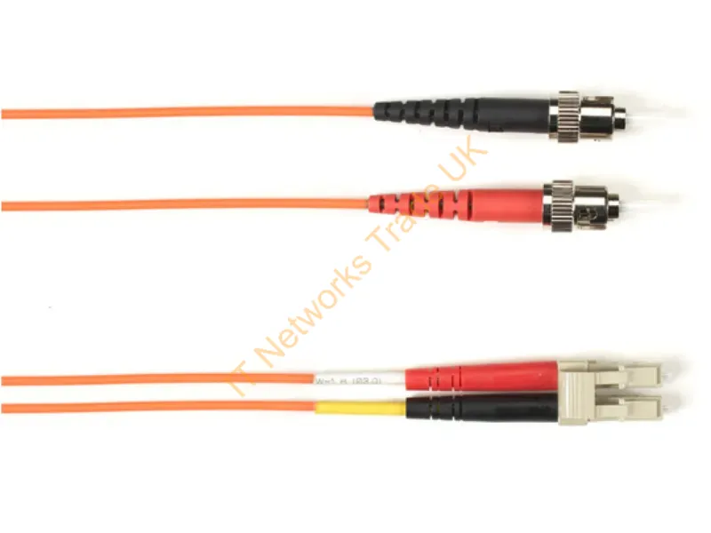 FOCMR62-010M-STLC-OR - Black Box Focmr62-010M-Stlc-Or Infiniband/Fibre Optic Cable 393.7" (10 M) St Lc Orange