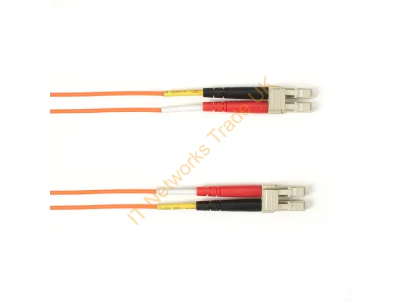 FOCMR62-015M-LCLC-OR - Black Box 15 M, Lc-Lc Infiniband/Fibre Optic Cable 590.6" (15 M) Orange
