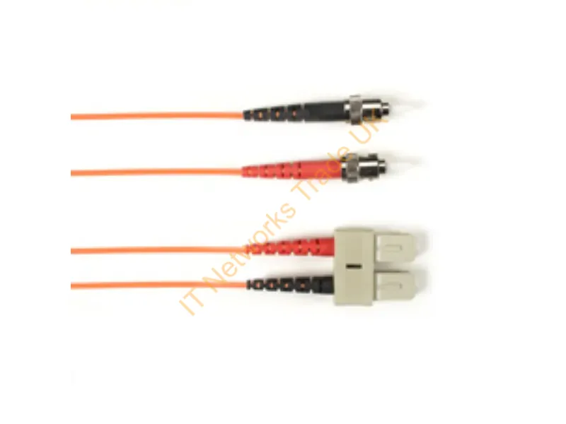 FOCMR62-020M-STSC-OR - Black Box 20M St-Sc Infiniband/Fibre Optic Cable 787.4" (20 M) Multicolor, Orange