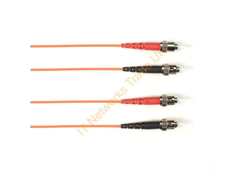 FOCMR62-020M-STST-OR - Black Box 20M, St-St, Multimode Infiniband/Fibre Optic Cable 787.4" (20 M) Ofnr Orange