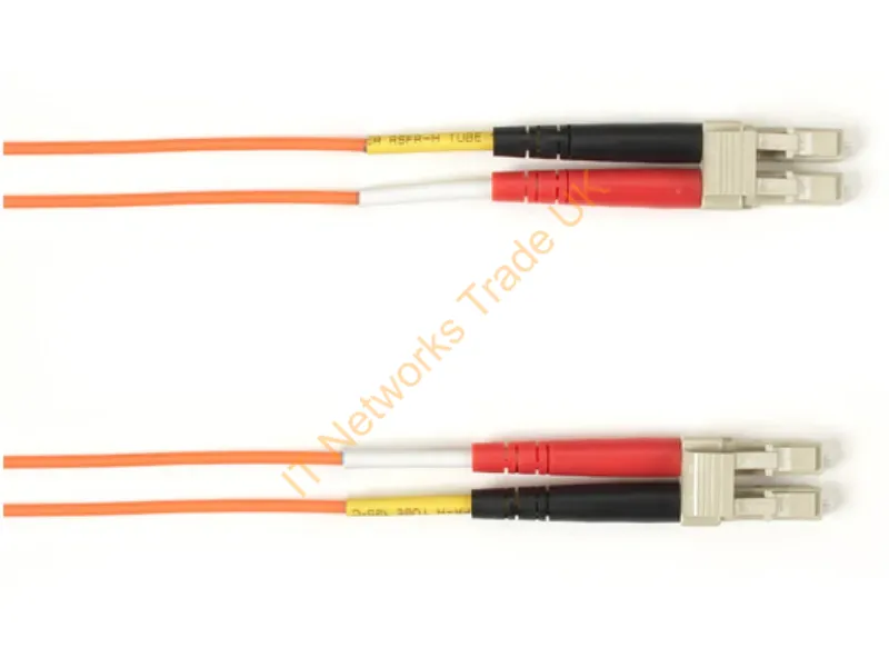 FOCMR62-030M-LCLC-OR - Black Box Focmr62-030M-Lclc-Or Infiniband/Fibre Optic Cable 1181.1" (30 M) Lc Orange
