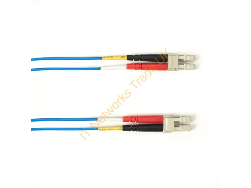 FOCMRM4-006M-LCLC-BL - Black Box Focmrm4-006M-Lclc-Bl Infiniband/Fibre Optic Cable 236.2" (6 M) Lc Ofnr Blue
