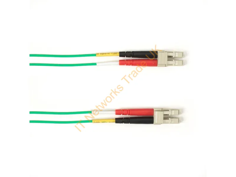 FOCMRM4-006M-LCLC-GN - Black Box Focmrm4 Infiniband/Fibre Optic Cable 236.2" (6 M) 2X Lc Om4 Green