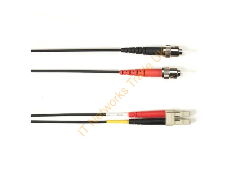 FOCMRM4-015M-STLC-BK - Black Box Focmrm4-015M-Stlc-Bk Infiniband/Fibre Optic Cable 590.6" (15 M) St Lc Ofnr Om4