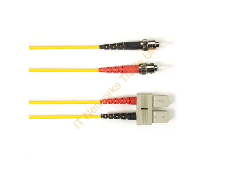 FOCMRSM-010M-STSC-YL - Black Box 10M, St/Sc Infiniband/Fibre Optic Cable 118.1" (3 M) Ofnr Os2 Yellow