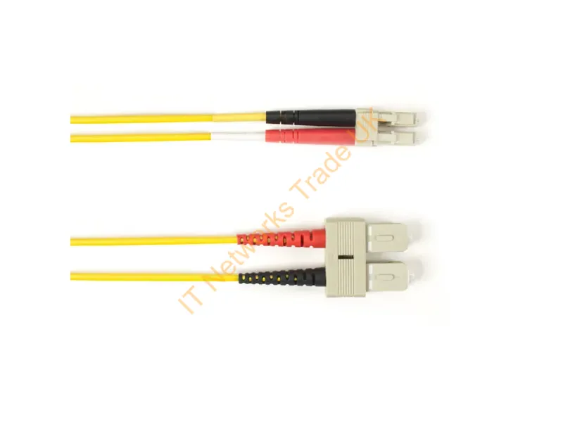 FOCMRSM-SCLC-YL-30 - Black Box Focmrsm-Sclc-Yl-30 Fiber Optic Cable 358.3" (9.1 M) Sc Lc Ofnr Os2 Yellow