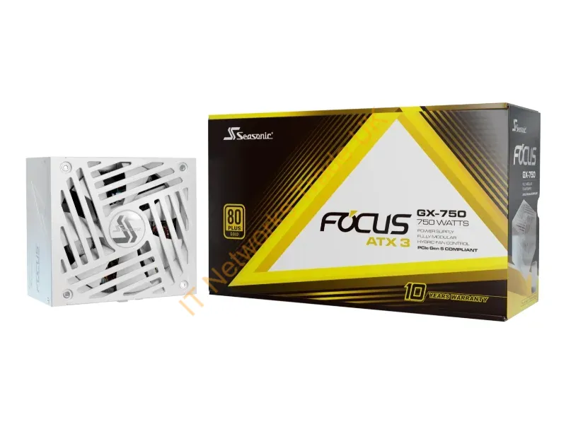 FOCUS-GX-750-V4-WHITE - Seasonic Focus GX power supply unit 750 W 24-pin ATX ATX White