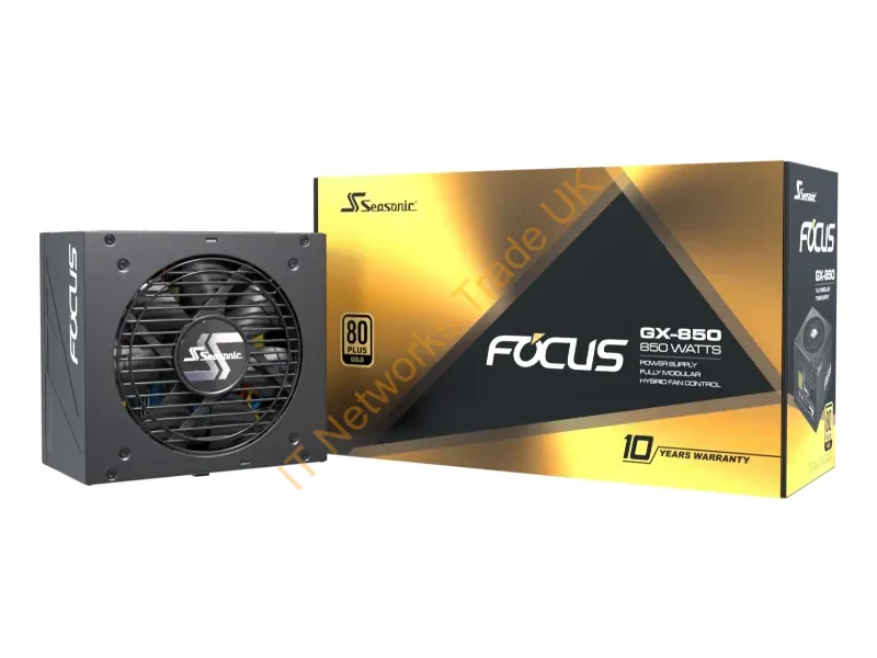 FOCUS-GX-850-V4 - Seasonic Focus GX power supply unit 850 W 20+4 pin ATX ATX Black