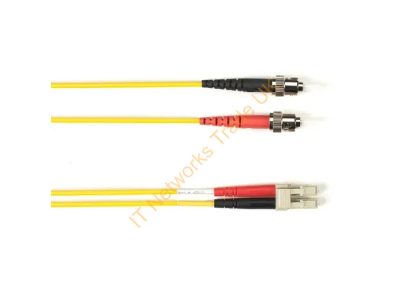 FOLZH10-005M-STLC-YL - Black Box Folzh10-005M-Stlc-Yl Infiniband/Fibre Optic Cable 196.9" (5 M) St Lc Om3 Yellow
