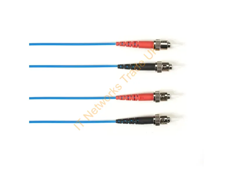FOLZH10-010M-STST-BL - Black Box Folzh10-010M-Stst-Bl Infiniband/Fibre Optic Cable 393.7" (10 M) St Blue