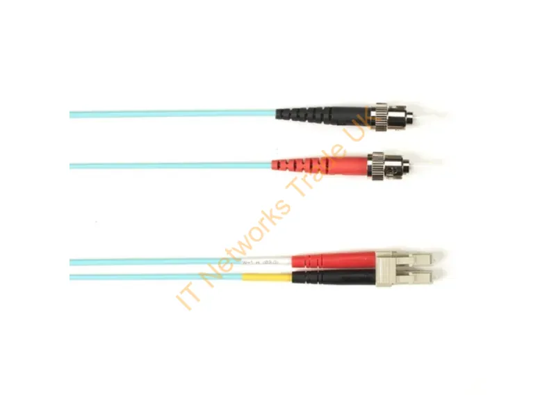 FOLZH10-020M-STLC-AQ - Black Box Folzh10-020M-Stlc-Aq Infiniband/Fibre Optic Cable 787.4" (20 M) St Lc Aqua Color