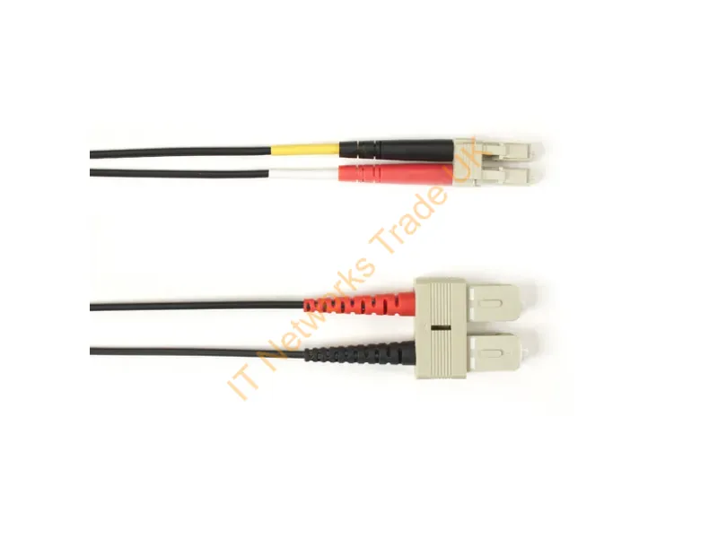 FOLZHSM-010M-SCLC-BK - Black Box Folzhsm-010M-Sclc-Bk Infiniband/Fibre Optic Cable 393.7" (10 M) Sc Lc Os2