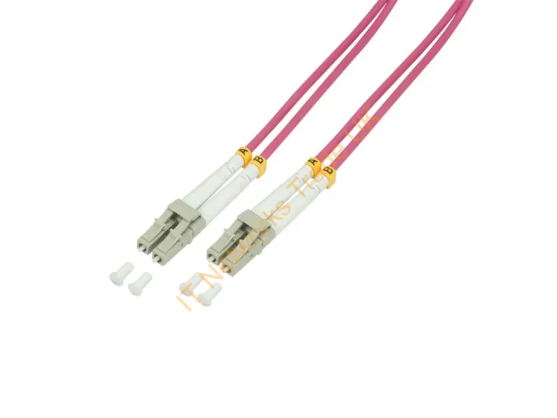 FP4LC05 - Kabel LogiLink Patchkabel LWL duplex OM4 violett 5m FP4LC05