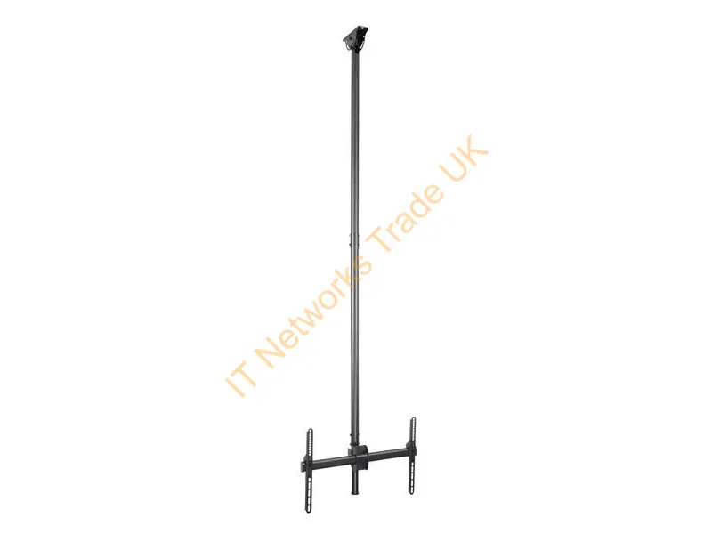FPCEILPTBLP - StarTech.com High Ceiling TV Mount 8.2' to 9.8' Long Pole For 32" to 75" TVs Full Motion Monitor Accessory