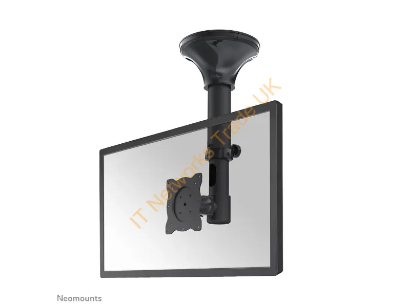 FPMA-C025BLACK - Neomounts FPMA-C025BLACK Monitor/TV mount ceiling 10-30" h 37-47 cm tiltable