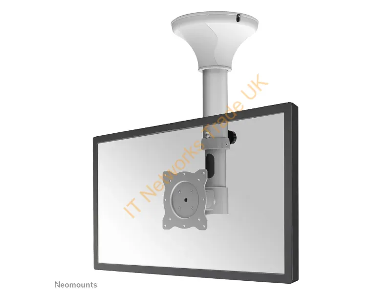 FPMA-C025SILVER - Neomounts FPMA-C025SILVER Monitor/TV mount ceiling 10-30" h 37-47 cm tiltable