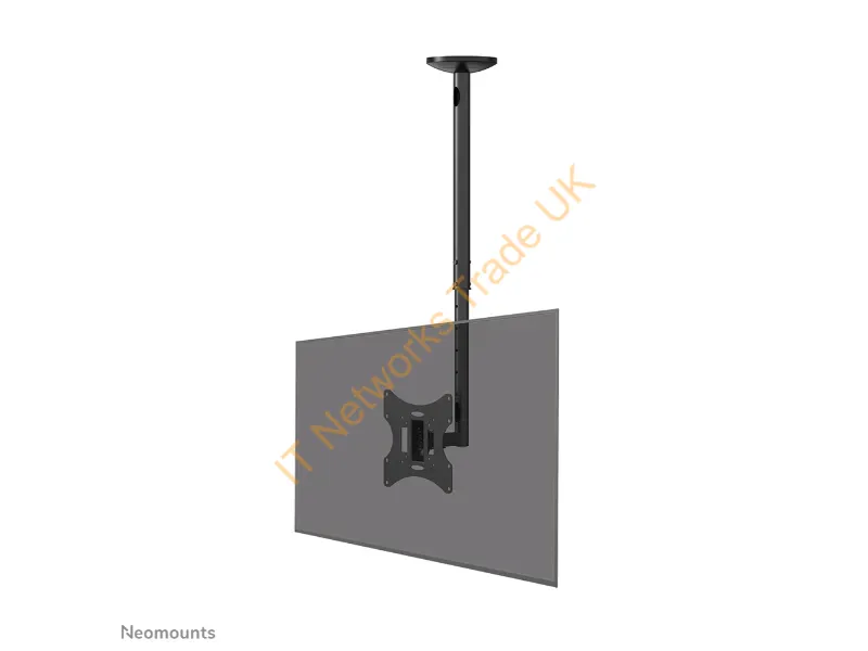 FPMA-C060BLACK - Neomounts FPMA-C060BLACK Monitor/TV mount ceiling 10-40" h 60-85 cm