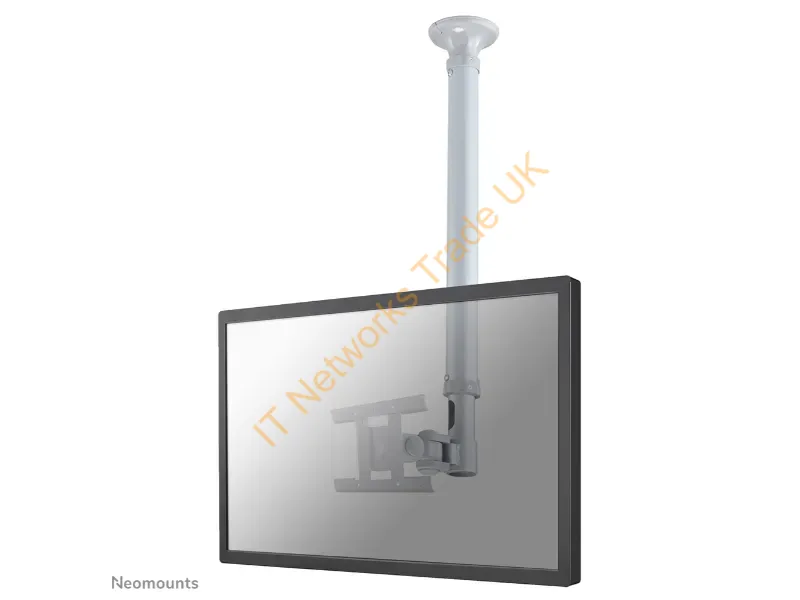 FPMA-C100SILVER - Neomounts FPMA-C100SILVER Monitor/TV mount ceiling 10-30" h 79-129 cm