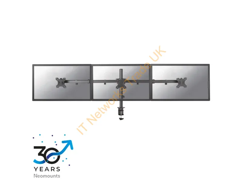 FPMA-D550D3BLACK - Neomounts FPMA-D550D3BLACK 10-27 Full Motion Desk Mount Cla