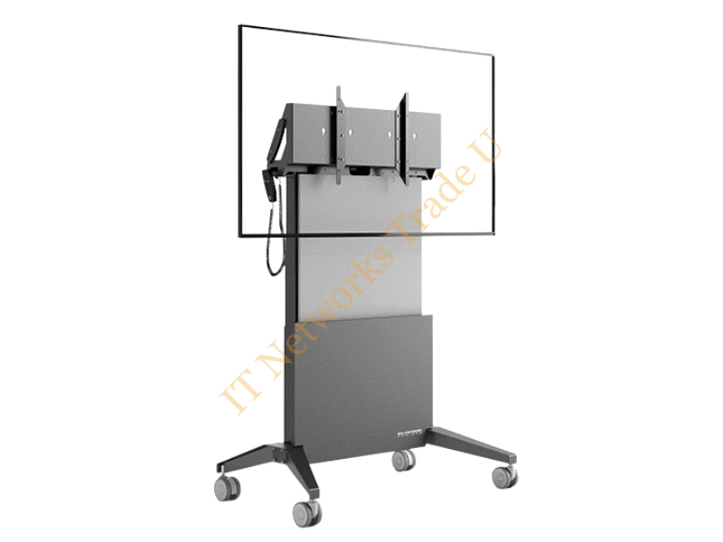 FPS1/EL/GG/EX - Salamander FPS1/EL/GG/EX 65" Portable flat panel floor stand Graphite, Grey flat panel floorstand Monitor Accessory
