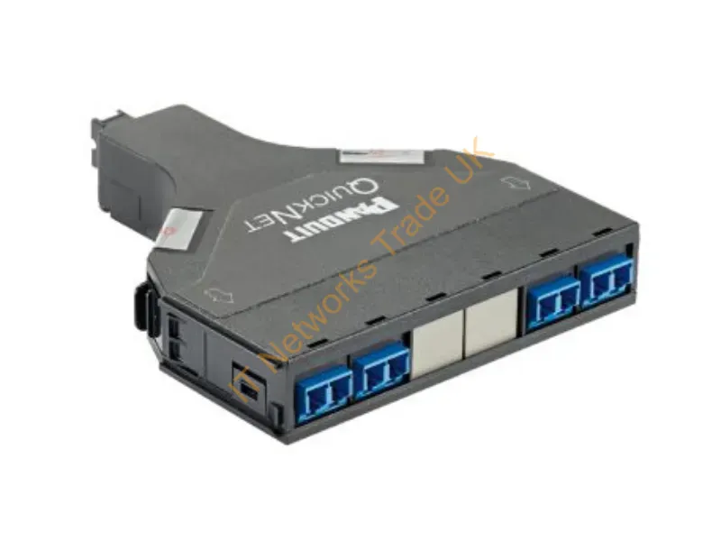 FQ39N-08-10NMAN - Panduit Fq39N-08-10Nman Fiber Optic Adapter Lc/Mpo Black