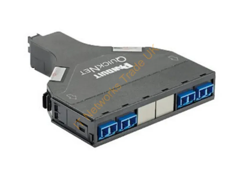 FQ3XN-08-10A - Panduit Fq3Xn-08-10A Fiber Optic Adapter Lc/Mpo Black